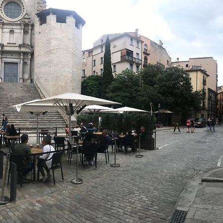 Apartamento Con Encanto Y Terraza En Barri Vell De Girona, El Cul De La Lleona Exterior foto