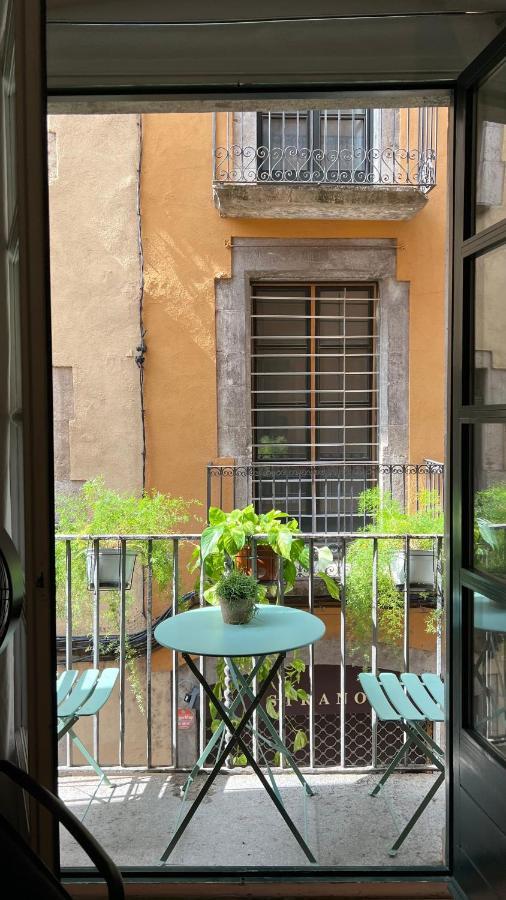 Apartamento Con Encanto Y Terraza En Barri Vell De Girona, El Cul De La Lleona Exterior foto